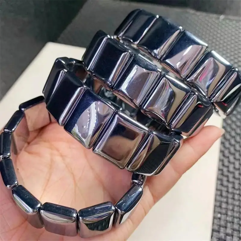 Natural Terahertz Bangle Men Women Colorful Charm Yoga Healing Bangles Fashion Handmade Gift 1PCS 15x20MM
Natural Terahertz Bangle Men Women Colorful Charm Yoga Healing Bangles Fashion Handmade Gift 1PCS 15x20MM