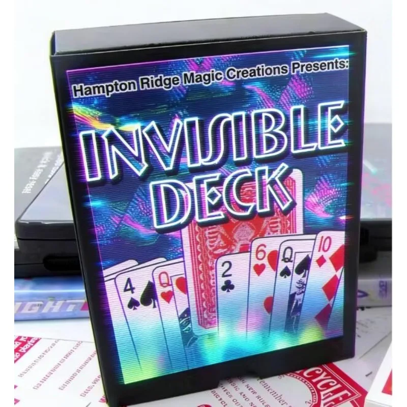 Original The Invisible Deck I,II,III,Magic Poker Cards Close Up Street Magic Tricks Stage Magic Props Mentalism Comedy Party Fun
Original The Invisible Deck I,II,III,Magic Poker Cards Close Up Street Magic Tricks Stage Magic Props Mentalism Comedy Party Fun