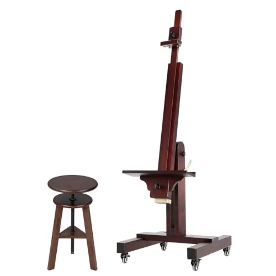 Large Artist Easel with Beech Wood Drafting Stool
Large Artist Easel with Beech Wood Drafting Stool