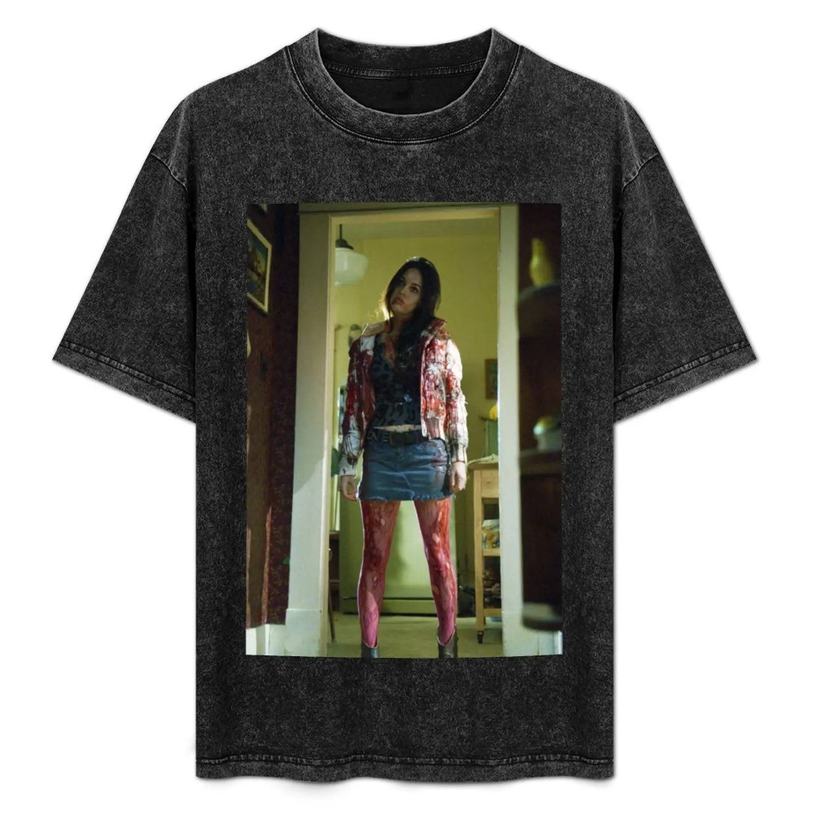 Bloody Fashion T-Shirt All Match Print Short Sleeve Top
Bloody Fashion T-Shirt All Match Print Short Sleeve Top