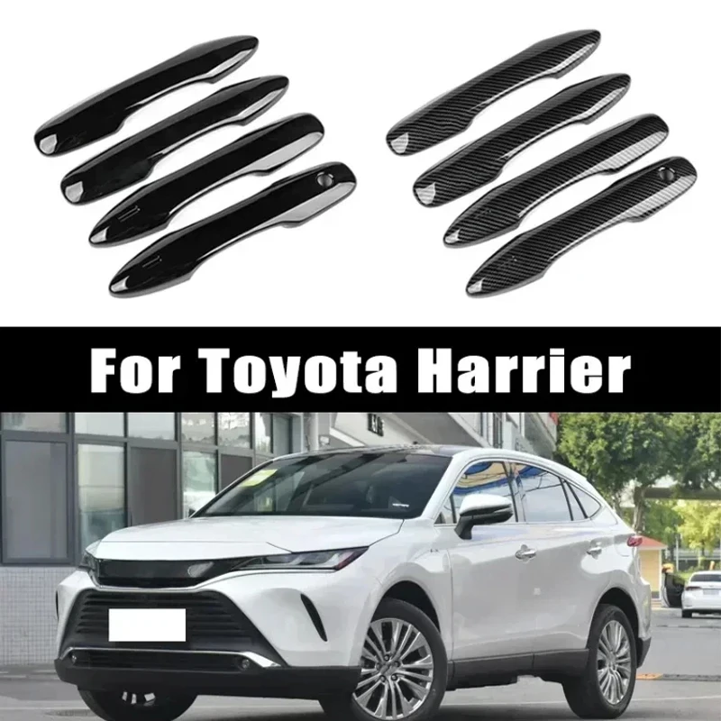 Carbon Fiber Chrome Car Door Handle Cover Scratch Protective Accessories For Toyota Harrier 2022 2023 2024
Carbon Fiber Chrome Car Door Handle Cover Scratch Protective Accessories For Toyota Harrier 2022 2023 2024