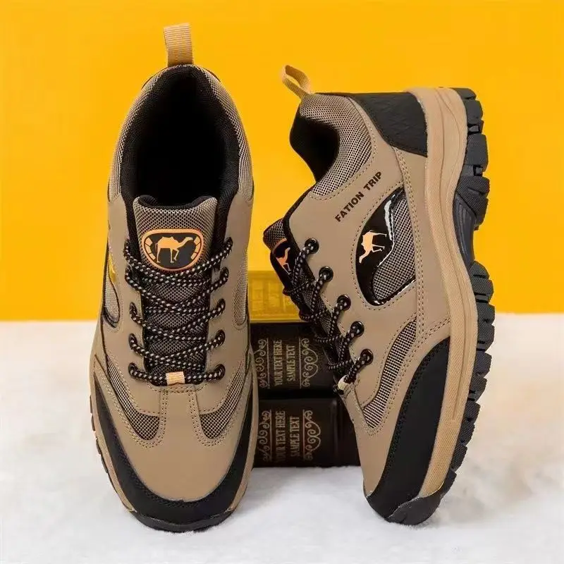New fashionable, trendy, versatile large-sized hiking shoes, breathable sports shoes, and casual walking shoes
New fashionable, trendy, versatile large-sized hiking shoes, breathable sports shoes, and casual walking shoes