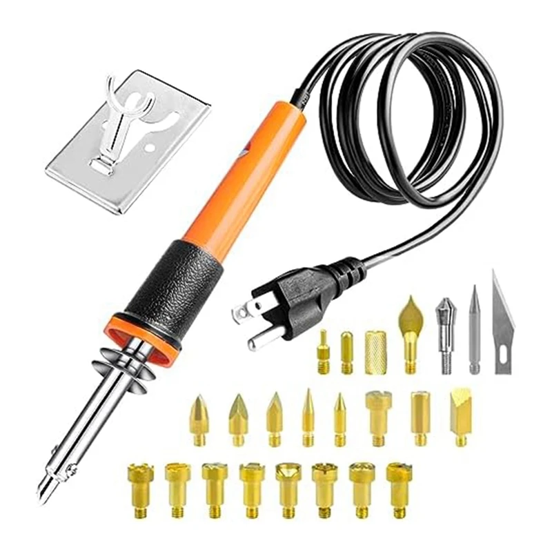 23 Piece Wood Burning Kit, Wood Burning Kit For Adults, Wood Burning Tools For Embossing, Carving, Burning US Plug Easy To Use
23 Piece Wood Burning Kit, Wood Burning Kit For Adults, Wood Burning Tools For Embossing, Carving, Burning US Plug Easy To Use