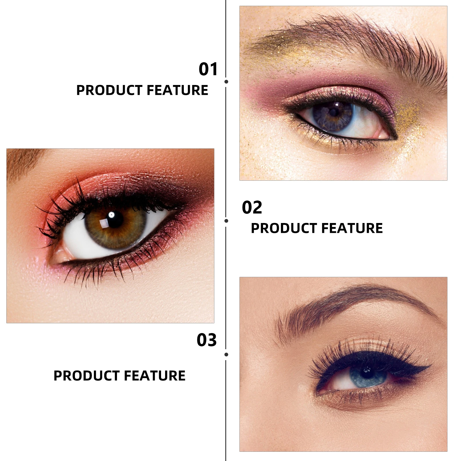 2pcs Waterproof Eyeliner Gel Eyebrow Powder Long Lasting Anti Sweat Eye Makeup Set Soft Silky Texture Look Shimmer 
2pcs Waterproof Eyeliner Gel Eyebrow Powder Long Lasting Anti Sweat Eye Makeup Set Soft Silky Texture Look Shimmer