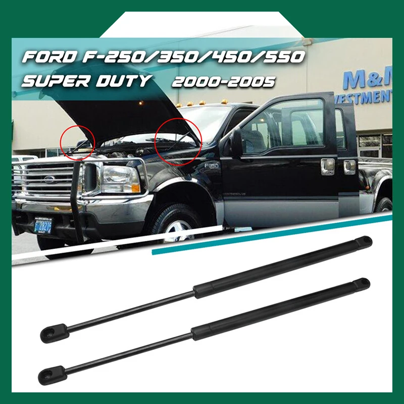 2PCS Set Premium Hood Lift Supports Struts Rod Shocks - Perfect Fit for Ford F-250 F-350 F-550 Super Duty Cars Accessories
2PCS Set Premium Hood Lift Supports Struts Rod Shocks - Perfect Fit for Ford F-250 F-350 F-550 Super Duty Cars Accessories