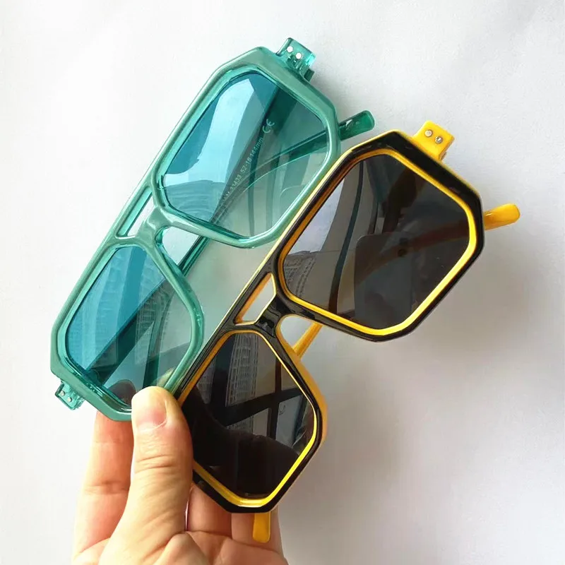 Fashion Candy Color Sunglasses Unisex Simplity Sun Glasses Adumbral Anti-UV Spectacles Square Eyeglasses Double Beam Ornamental
Fashion Candy Color Sunglasses Unisex Simplity Sun Glasses Adumbral Anti-UV Spectacles Square Eyeglasses Double Beam Ornamental