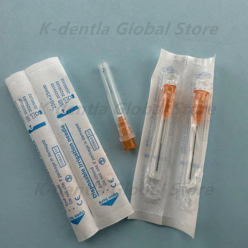 4×100Pcs/Box Dental Irrigation Needle Tip Endo Needle Root Canal Irrigation Tip 30/27G 1/2H Vent Syringe Tip Dentistry Material
4×100Pcs/Box Dental Irrigation Needle Tip Endo Needle Root Canal Irrigation Tip 30/27G 1/2H Vent Syringe Tip Dentistry Material