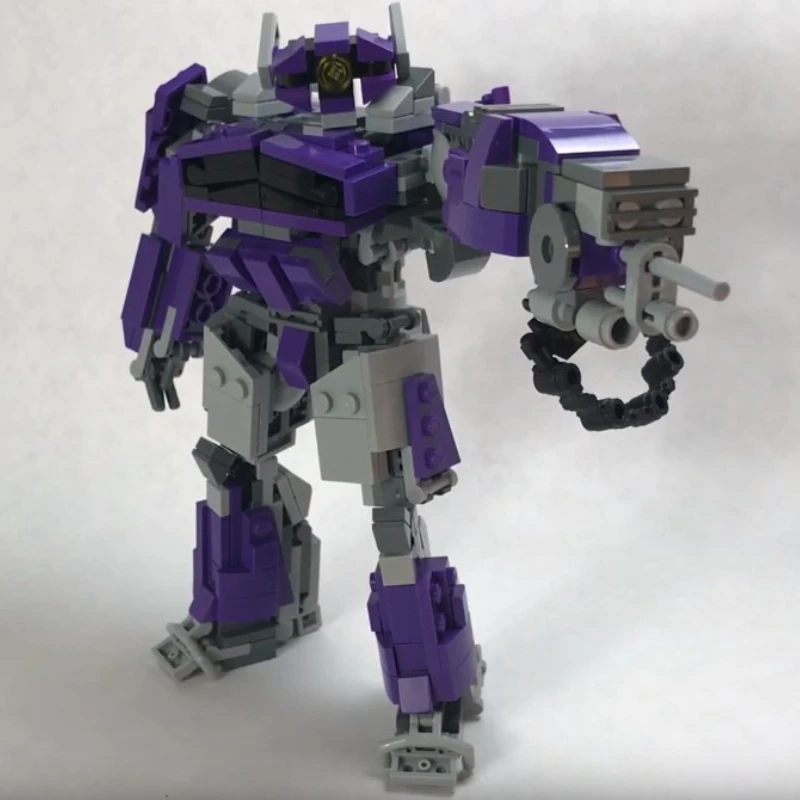 MOC Creative Transformation king Kong Building Robot Shockwave Assembly Model Toy for Children and Boys Birthday Gift
MOC Creative Transformation king Kong Building Robot Shockwave Assembly Model Toy for Children and Boys Birthday Gift