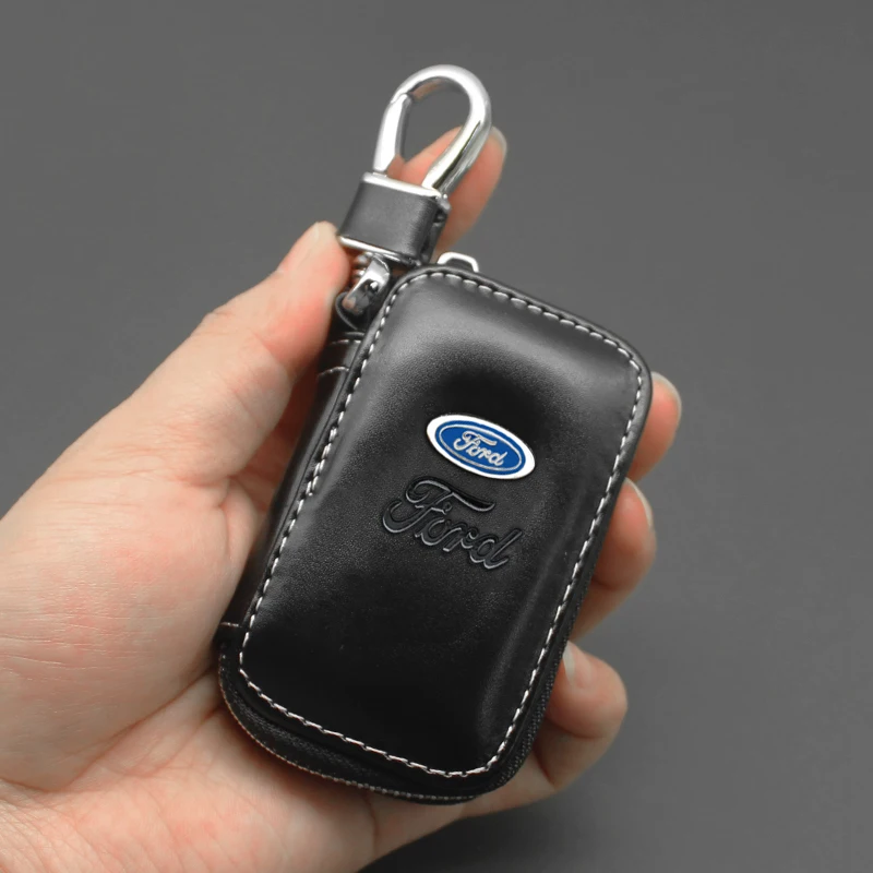 Auto Leather Key Wallet Car Keychain Key Holder Bag Case Storage Cover For Ford Focus Mondeo Fiesta 2 Ecosport Kuga Fusion Goods
Auto Leather Key Wallet Car Keychain Key Holder Bag Case Storage Cover For Ford Focus Mondeo Fiesta 2 Ecosport Kuga Fusion Goods
