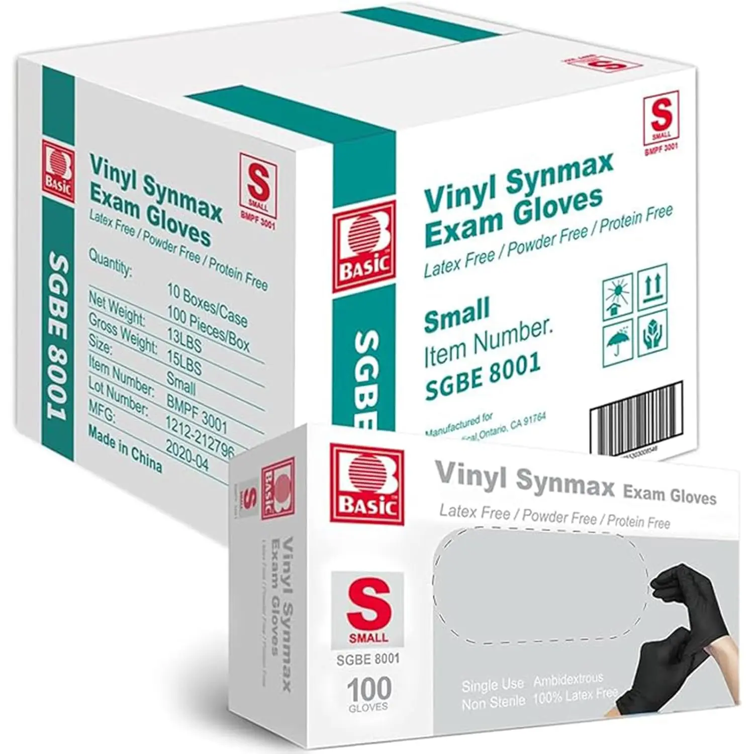 Одноразовые виниловые перчатки для осмотра, толщина 4 мил, без латекса и пудры, размер S, 1000 шт., черный футляр
Одноразовые виниловые перчатки для осмотра, толщина 4 мил, без латекса и пудры, размер S, 1000 шт., черный футляр