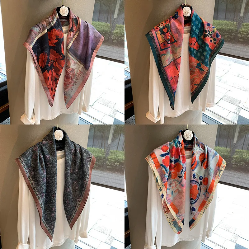 90 Herringbone Pattern Double-sided Temperament, High-end Sense, Elegant and Versatile Trend Silk Scarf, Breathable Scarf
90 Herringbone Pattern Double-sided Temperament, High-end Sense, Elegant and Versatile Trend Silk Scarf, Breathable Scarf