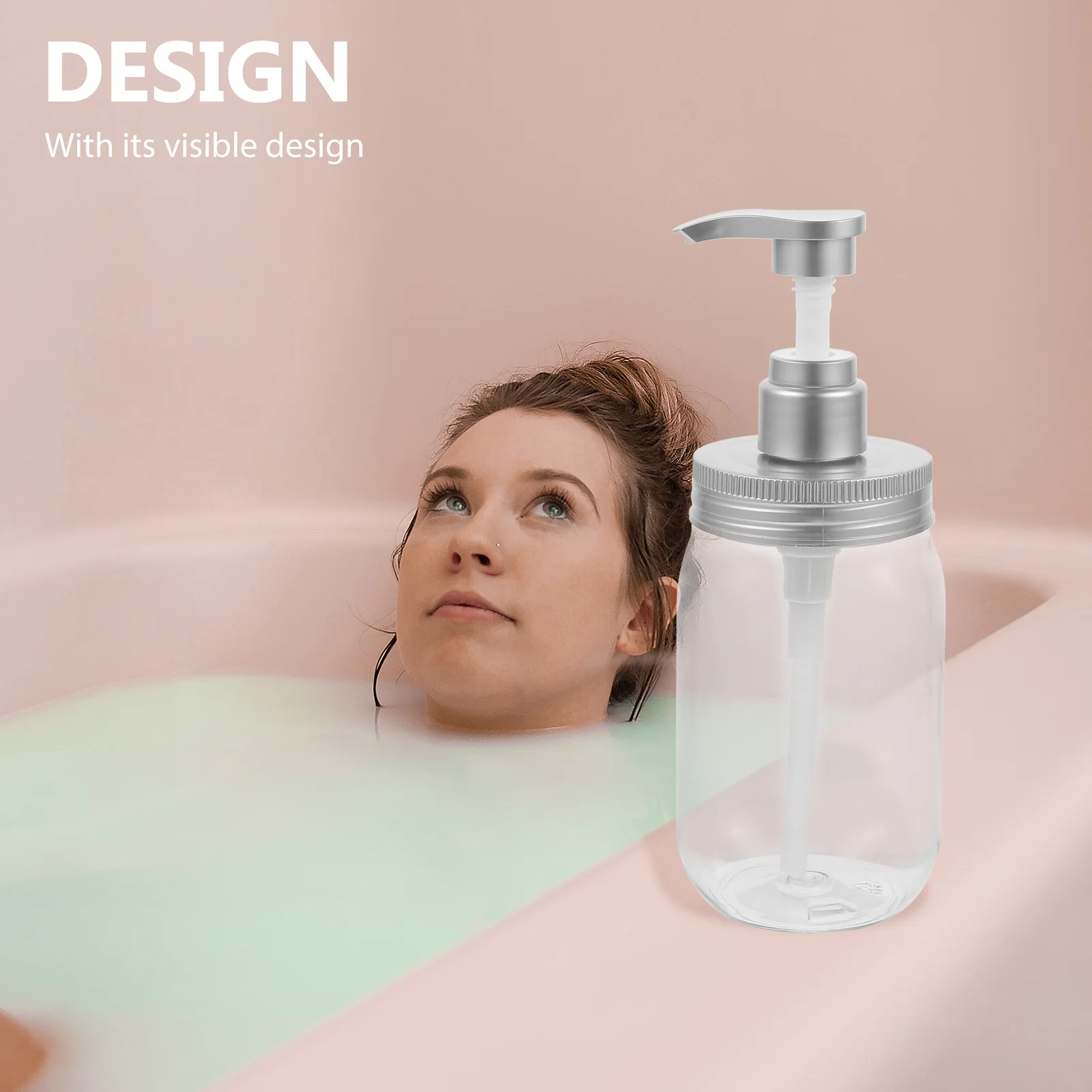 2Pcs 450ml Conditioner Bottles PET Travel Size Refillable Pump Dispenser Lotion Clear Pump Bottles Bottle Clear Plastic
2Pcs 450ml Conditioner Bottles PET Travel Size Refillable Pump Dispenser Lotion Clear Pump Bottles Bottle Clear Plastic