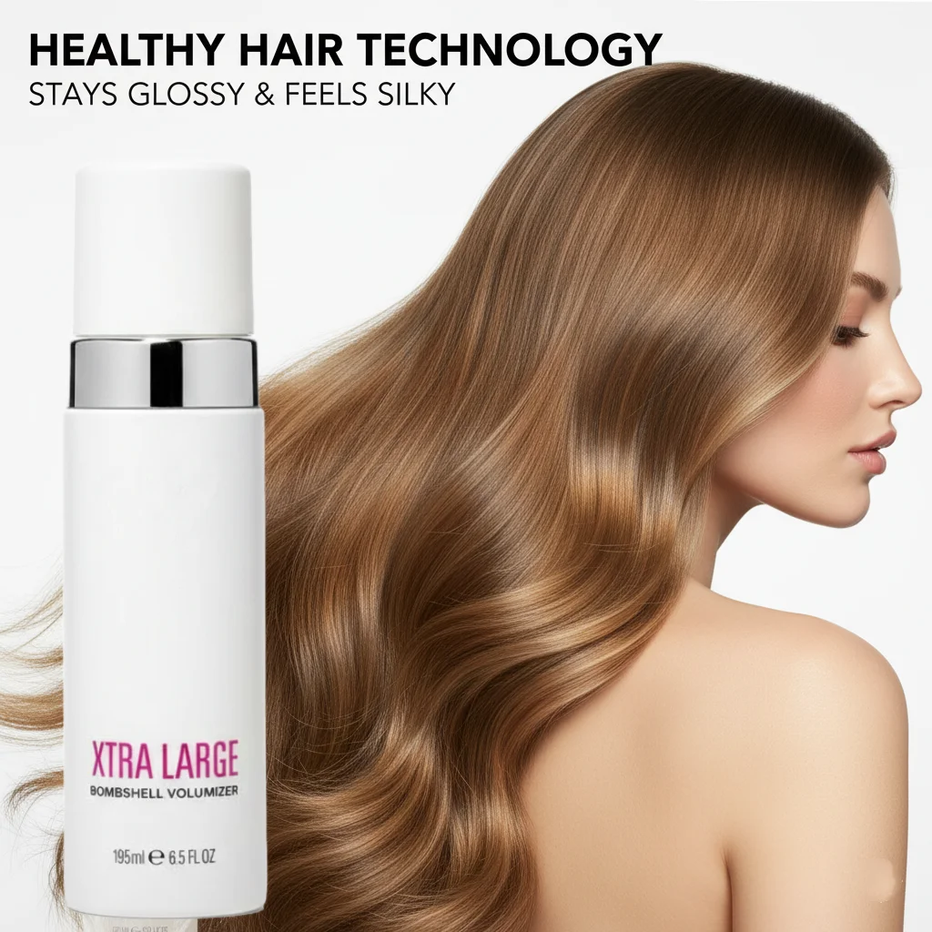 Xtra Large Bombshell Volume Fortify Mist - Frothy Formula for Weightless Fuller Looking Hair, Alcohol-Free Styling Essence for Radiant Shine, Non-Drying
Xtra Large Bombshell Volume Fortify Mist - Frothy Formula for Weightless Fuller Looking Hair, Alcohol-Free Styling Essence for Radiant Shine, Non-Drying
