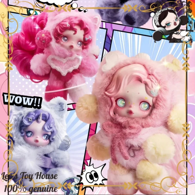 Authentic POPMART SKULLPANDA x My Little Pony Series Plush Bag Charm Blind Box | Cute Gift for Collectors Trendy Bag Hanging
Authentic POPMART SKULLPANDA x My Little Pony Series Plush Bag Charm Blind Box | Cute Gift for Collectors Trendy Bag Hanging