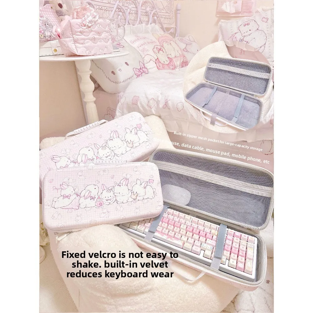 Keyboard Bag Mechanical Keyboard and Mouse Storage Bag Portable Dustproof Waterproof Pressure-resistant Drop-proof
Keyboard Bag Mechanical Keyboard and Mouse Storage Bag Portable Dustproof Waterproof Pressure-resistant Drop-proof