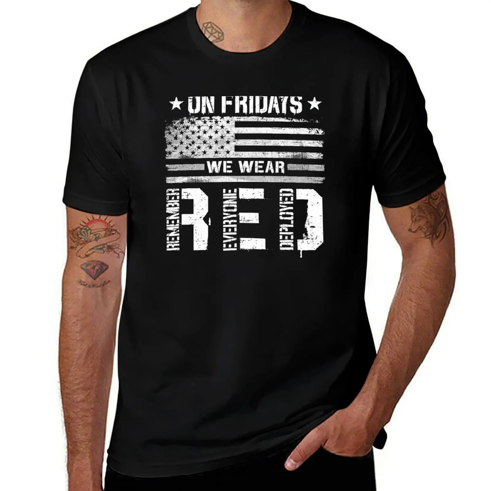 graphic shirt Friday T-Shirt t On Flag t Remember We Deployed Vintage print shirt man Wear Fridays Everyone American custom Red
graphic shirt Friday T-Shirt t On Flag t Remember We Deployed Vintage print shirt man Wear Fridays Everyone American custom Red