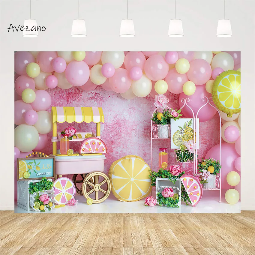 Avezano Photo Backgrounds for Photography Cake Smash Pink Lemon Bar Girl Birthday Party Newborn Portrait Backdrop Decor Studio
Avezano Photo Backgrounds for Photography Cake Smash Pink Lemon Bar Girl Birthday Party Newborn Portrait Backdrop Decor Studio