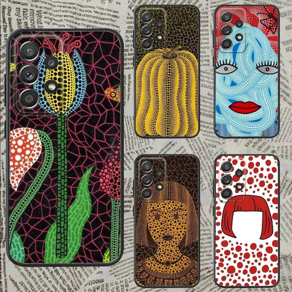 Kusama Yayoi Phone Case For Samsung S25,S24,S21,S22,S23,S30,Ultra,S20,Plus,Fe,Lite,Note,10,9,5G Black Cover
Kusama Yayoi Phone Case For Samsung S25,S24,S21,S22,S23,S30,Ultra,S20,Plus,Fe,Lite,Note,10,9,5G Black Cover
