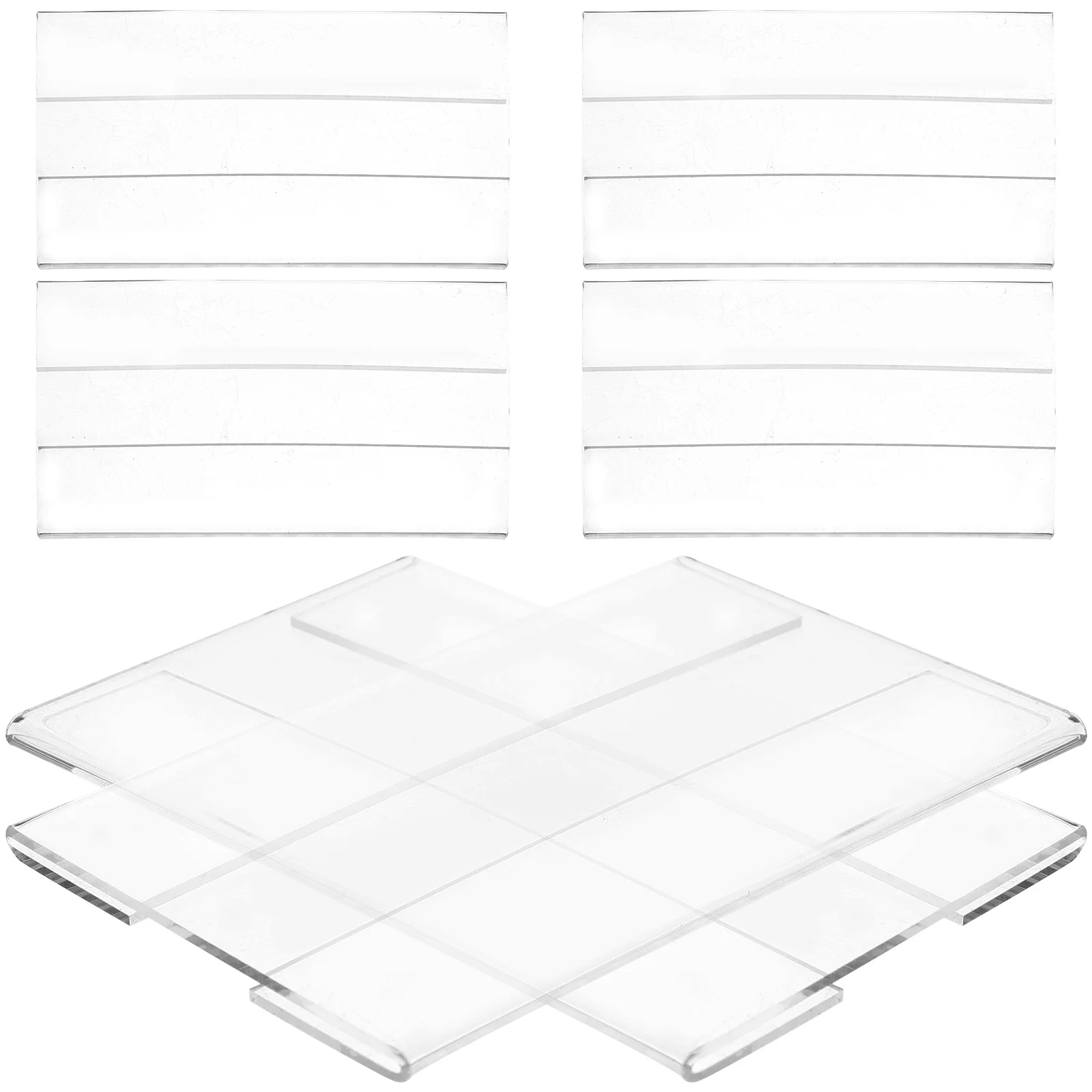 20pcs Flat Price Tag Clear Acrylic Wall Mounted Shelf Label Holder Clip Display Tags For Retail Supermarket Exhibitions
20pcs Flat Price Tag Clear Acrylic Wall Mounted Shelf Label Holder Clip Display Tags For Retail Supermarket Exhibitions