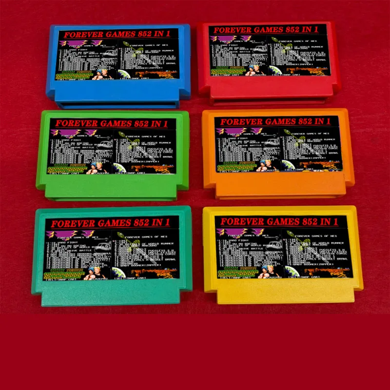 Super 852 in 1 Ultra Game Cartridge for 60Pins game Cart, total 852 (405+477)games 1024MBit Flash Chip in use
Super 852 in 1 Ultra Game Cartridge for 60Pins game Cart, total 852 (405+477)games 1024MBit Flash Chip in use