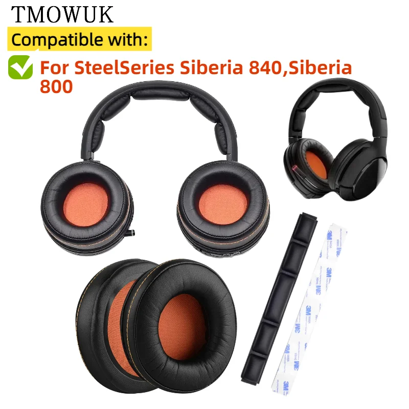 Earpad Headband for SteelSeries Siberia 840,Siberia 800 Headsets Headphones Sponge Covers Soft Ear Hood Beam Pad
Earpad Headband for SteelSeries Siberia 840,Siberia 800 Headsets Headphones Sponge Covers Soft Ear Hood Beam Pad