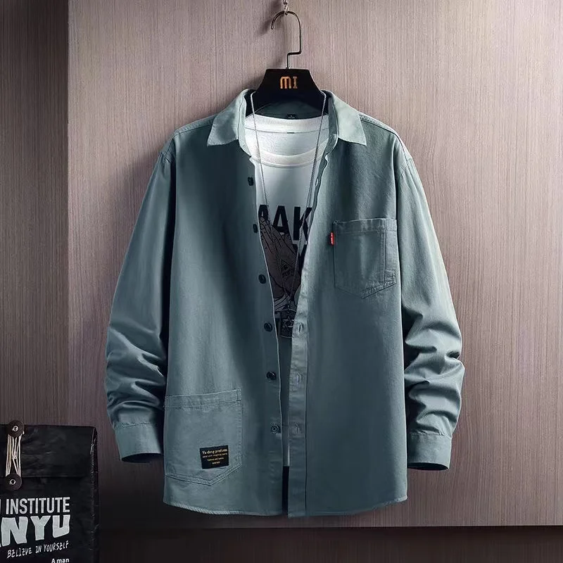 Мужская рабочая рубашка с длинным рукавом, тонкая, качественная, для работы, удобная, молодежная, с деталями в стиле кэжуал, не требует глажки.
Мужская рабочая рубашка с длинным рукавом, тонкая, качественная, для работы, удобная, молодежная, с деталями в стиле кэжуал, не требует глажки.