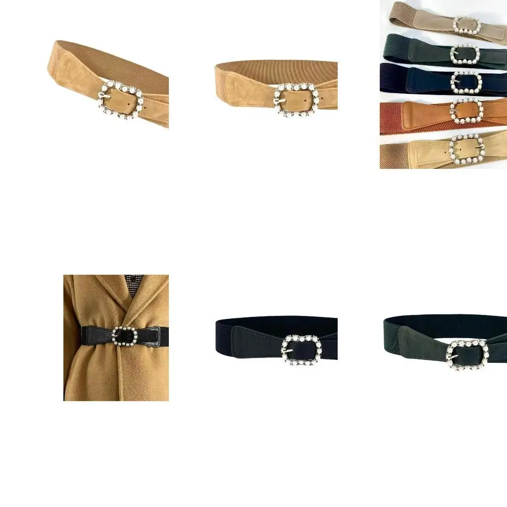 A52E Women' Elastic Wide Waist Belt Stylish Costume Belt PU Leather Waistband
A52E Women' Elastic Wide Waist Belt Stylish Costume Belt PU Leather Waistband