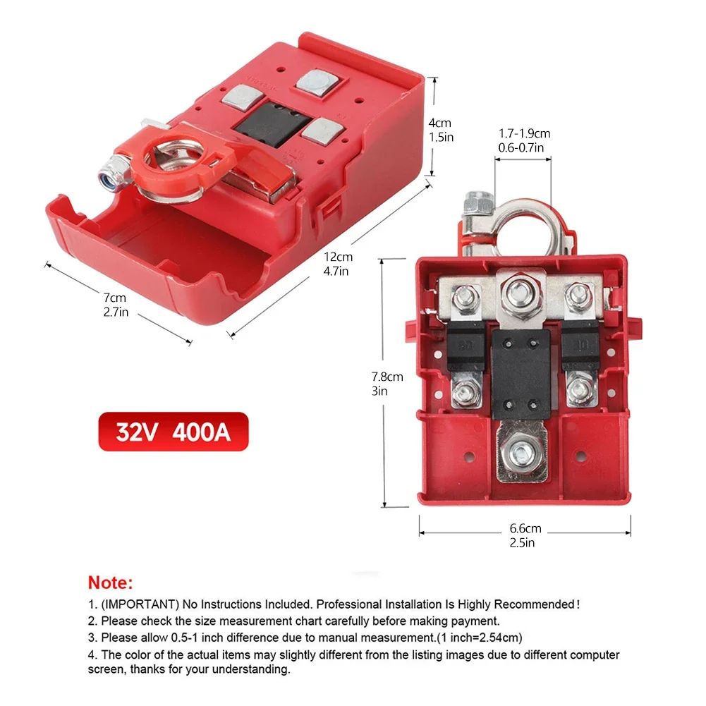 Battery Terminal Fused 32V 400A Car Release Distribution Clamp Connectors Terminals For Car Battery For OPEL Movano 1998 – 2003
Battery Terminal Fused 32V 400A Car Release Distribution Clamp Connectors Terminals For Car Battery For OPEL Movano 1998 – 2003