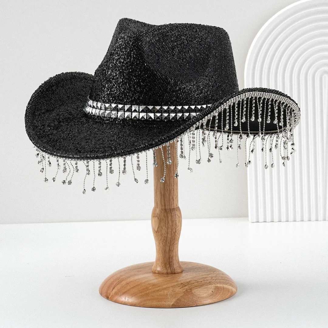 Rhinestone Cowboy Hat Straw Western Hat for Women Men Cowgirl Party Beach Vintage Cowboy Accessories Festival Rave Country Music
Rhinestone Cowboy Hat Straw Western Hat for Women Men Cowgirl Party Beach Vintage Cowboy Accessories Festival Rave Country Music