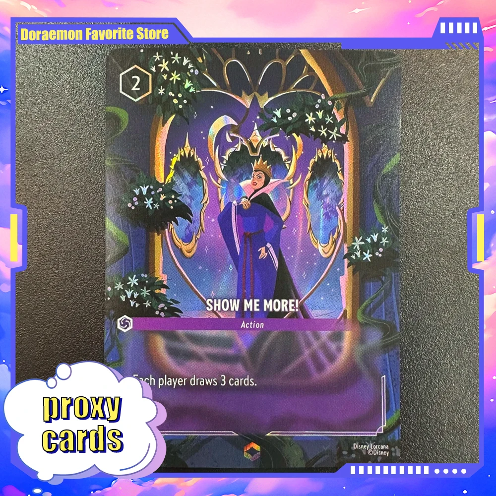 Lorcana FOIL Proxy Cards Entertainment Games Lorcana JAFAR HIRO HAMADA AURORA MICKEY MOUSE RATIGAN TRAMP Collection Toy Gift
Lorcana FOIL Proxy Cards Entertainment Games Lorcana JAFAR HIRO HAMADA AURORA MICKEY MOUSE RATIGAN TRAMP Collection Toy Gift