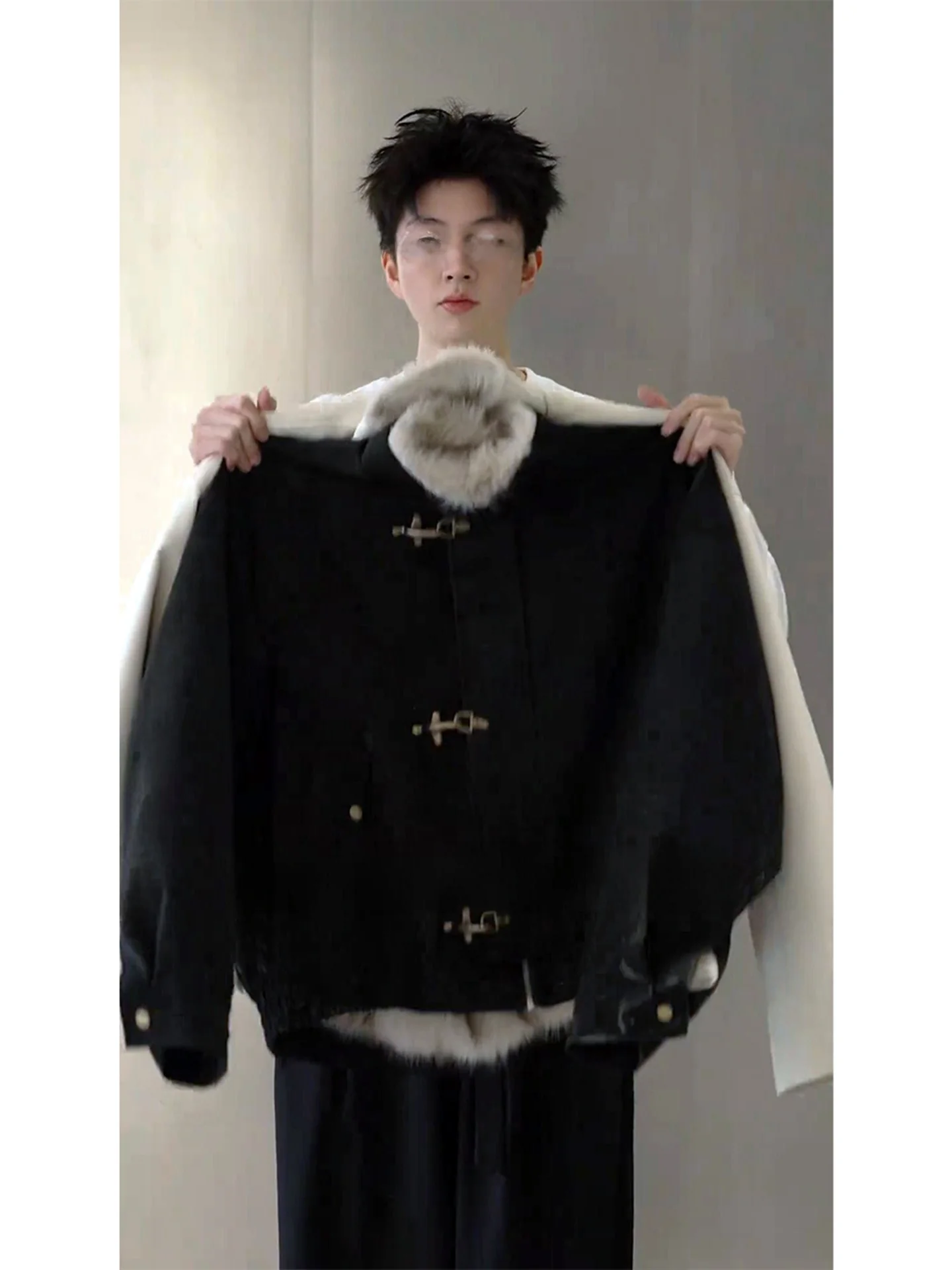 Утепленная хлопковая куртка Bla Thiened для мужчин, осенне-зимнее пальто с меховым воротником, цвет Aircrt Bule Harlington, хлопковая одежда, верхняя одежда
Утепленная хлопковая куртка Bla Thiened для мужчин, осенне-зимнее пальто с меховым воротником, цвет Aircrt Bule Harlington, хлопковая одежда, верхняя одежда