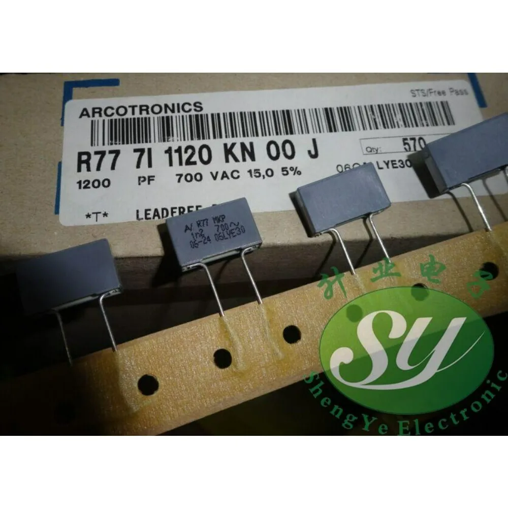 20PCS AV R77 MKP 0.0012uf/700VAC 1.2nf 1200pf 1n2 122 brand new 15mm film capacitor
20PCS AV R77 MKP 0.0012uf/700VAC 1.2nf 1200pf 1n2 122 brand new 15mm film capacitor