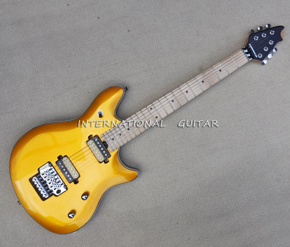 6-струнная электрогитара Gold Floyd с звукоснимателями Humbuckers, кленовым грифом
6-струнная электрогитара Gold Floyd с звукоснимателями Humbuckers, кленовым грифом