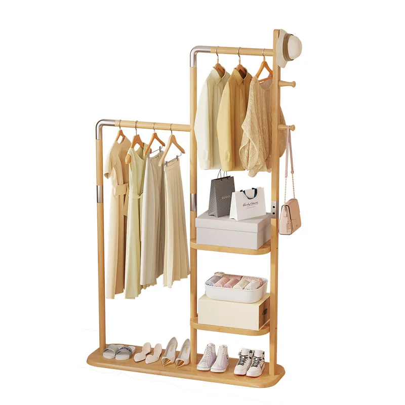 Nanzhu coat rack multi-functional floor-to-ceiling bedroom does not take up space Hanging hanger indoor clothes
Nanzhu coat rack multi-functional floor-to-ceiling bedroom does not take up space Hanging hanger indoor clothes