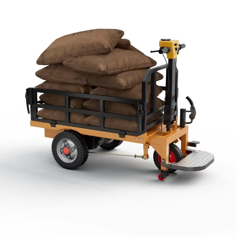 Heavy Duty Electric Platform Hand Trolley Flatbed Truck Cargo Transport Cart For Warehouse Construction Industrial Use
Heavy Duty Electric Platform Hand Trolley Flatbed Truck Cargo Transport Cart For Warehouse Construction Industrial Use