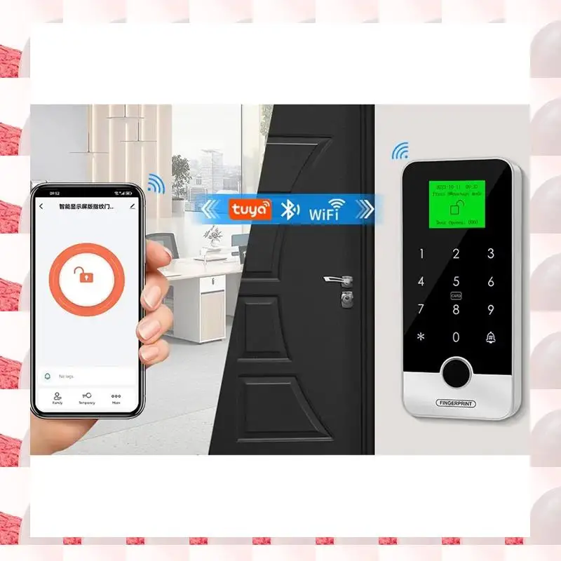 ABGN APP Smart Fingerprint Keypad RFID Access Control Keypad Touch IP65 Waterproof 13.56Mhz Door Opener (S300X)
ABGN APP Smart Fingerprint Keypad RFID Access Control Keypad Touch IP65 Waterproof 13.56Mhz Door Opener (S300X)