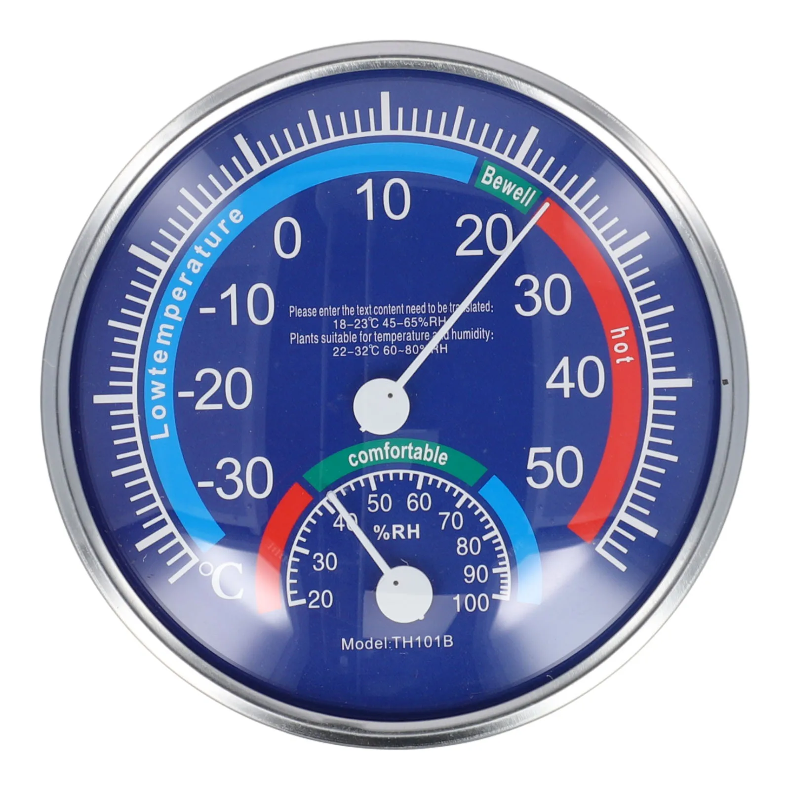 For Thermo Hygrometer with Large Scale Display for Indoor Climate Monitoring Easy Temperature and Humidity Readings
For Thermo Hygrometer with Large Scale Display for Indoor Climate Monitoring Easy Temperature and Humidity Readings