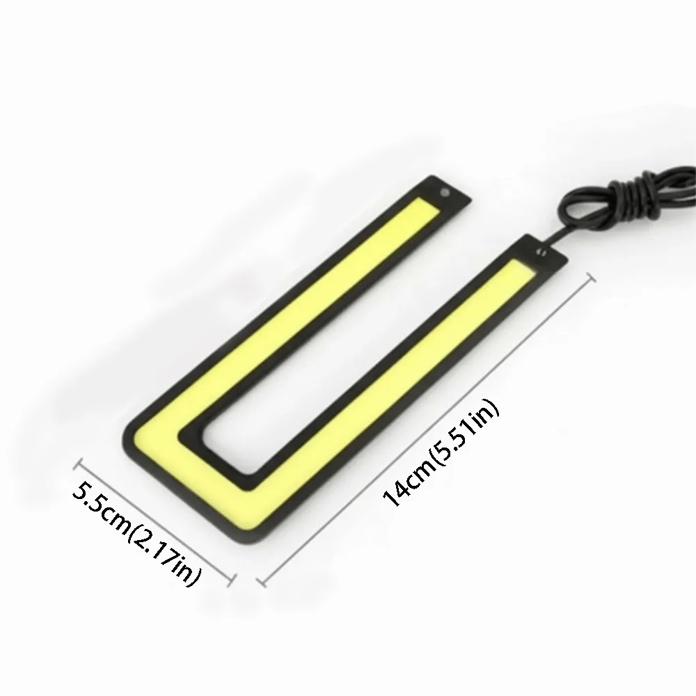 U Shape Design LED External Light Bright LED DC 12V DRL Daytime Light Styling Light Auto Light COB LED Light Exterior Lighting
U Shape Design LED External Light Bright LED DC 12V DRL Daytime Light Styling Light Auto Light COB LED Light Exterior Lighting