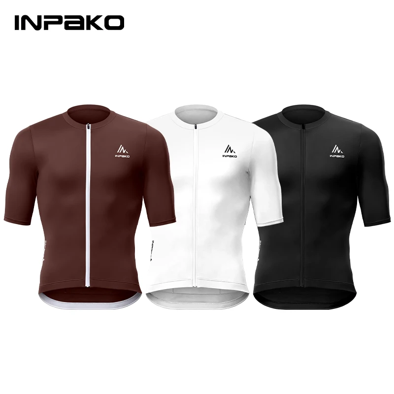 INPAKO Men's Cycling Jersey With 3 Back Pocket Summer Quick-Dry Breathable Cycling Short Sleeve Tops Road Bike Cycling Shirt
INPAKO Men's Cycling Jersey With 3 Back Pocket Summer Quick-Dry Breathable Cycling Short Sleeve Tops Road Bike Cycling Shirt