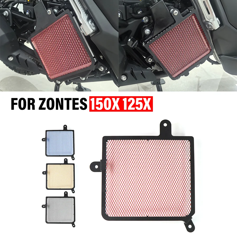 Radiator Grille Cover FOR ZONTES 150X 125X 150-X Motorcycle Accessories Cooler Radiator Protector Mesh Water Tank Screen Guard
Radiator Grille Cover FOR ZONTES 150X 125X 150-X Motorcycle Accessories Cooler Radiator Protector Mesh Water Tank Screen Guard