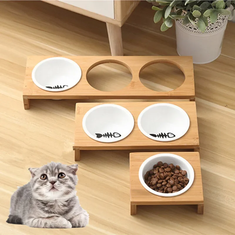 Fashion Cat Dog Feeders Bowls Bamboo Tableware Ceramic Pet Food Water Bowl High Grade Antiskid Pet Supplies Dog Cat Bowl
Fashion Cat Dog Feeders Bowls Bamboo Tableware Ceramic Pet Food Water Bowl High Grade Antiskid Pet Supplies Dog Cat Bowl