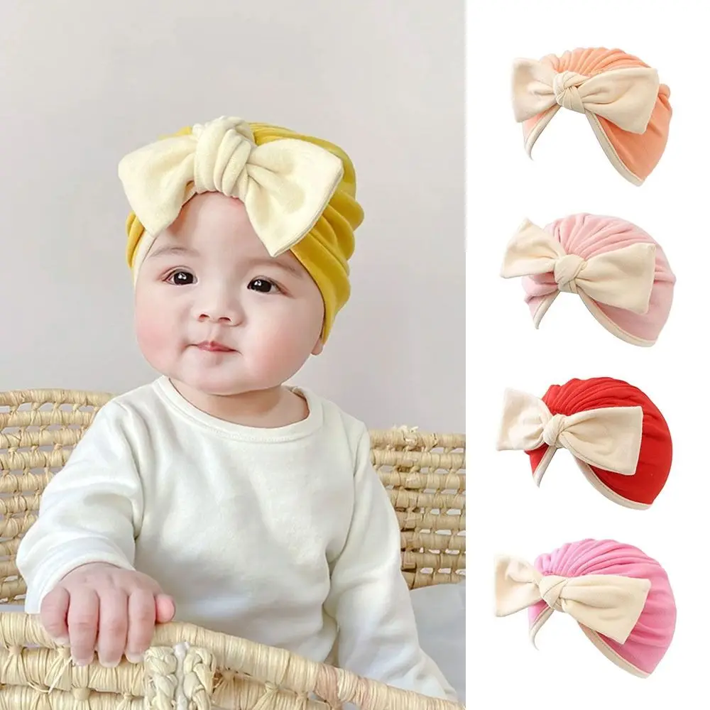 Cute Cotton Bowknot Baby Hat Soft Lovely Girls Boys Hat Turban Head Wraps Spring Summer Autumn
Cute Cotton Bowknot Baby Hat Soft Lovely Girls Boys Hat Turban Head Wraps Spring Summer Autumn