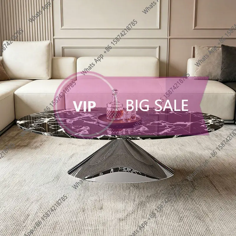 Y65 Italian Minimalist Coffee Table Living Room Household Oval Marble Modern Minimalist Light Luxury Fashion
Y65 Italian Minimalist Coffee Table Living Room Household Oval Marble Modern Minimalist Light Luxury Fashion