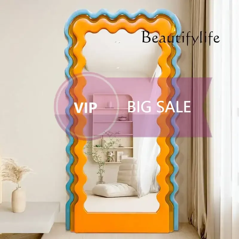 Nl Cloud Dressing Espelhos Home Decoratio Girls Aesthetic Mirror Wavy Nordic Cute Create Wooden Full Body Mirror Irregular
Nl Cloud Dressing Espelhos Home Decoratio Girls Aesthetic Mirror Wavy Nordic Cute Create Wooden Full Body Mirror Irregular