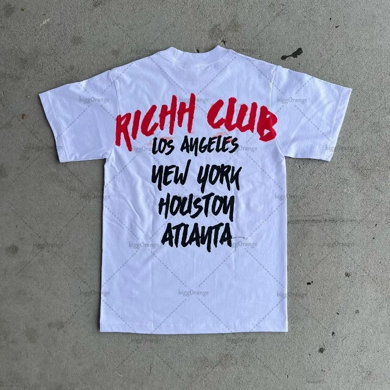 European and American Trend Brand Clothing Street Hip-hop Oversized Letter Printed T-shirt Fashion Retro Versatile Short-sleeved
European and American Trend Brand Clothing Street Hip-hop Oversized Letter Printed T-shirt Fashion Retro Versatile Short-sleeved