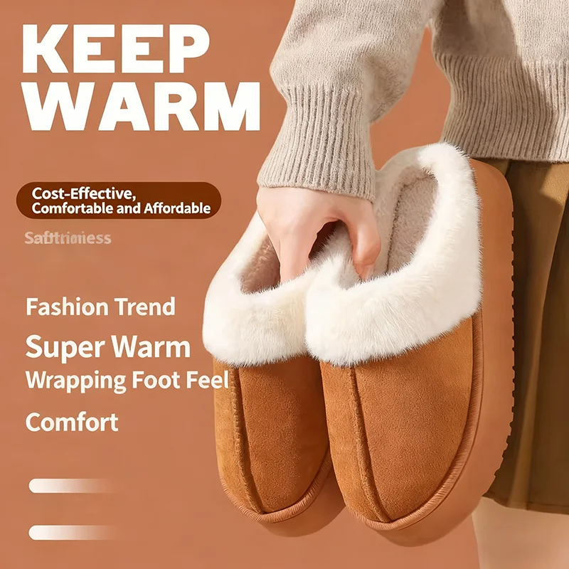 Autumn and Winter Household Warm Thick Cotton Slippers for Unisex Fashion Indoor Outdoor Wear Thick Soled Anti Slip EVA Slippers
Autumn and Winter Household Warm Thick Cotton Slippers for Unisex Fashion Indoor Outdoor Wear Thick Soled Anti Slip EVA Slippers
