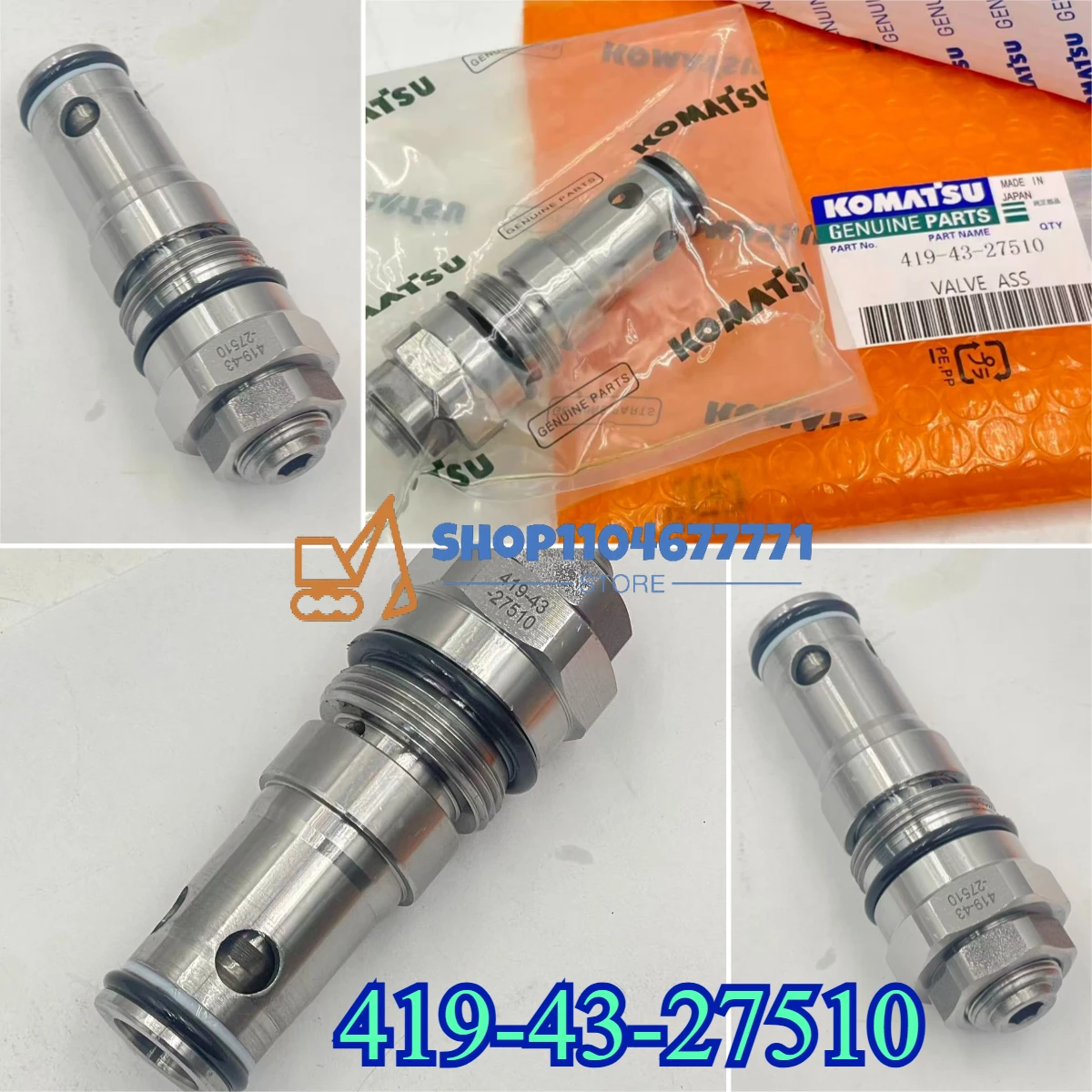 HD250 E330C WA470-3 High Quality Relief Valve Excavator Parts for 421-43-27460 419-43-27510 204-2805
HD250 E330C WA470-3 High Quality Relief Valve Excavator Parts for 421-43-27460 419-43-27510 204-2805