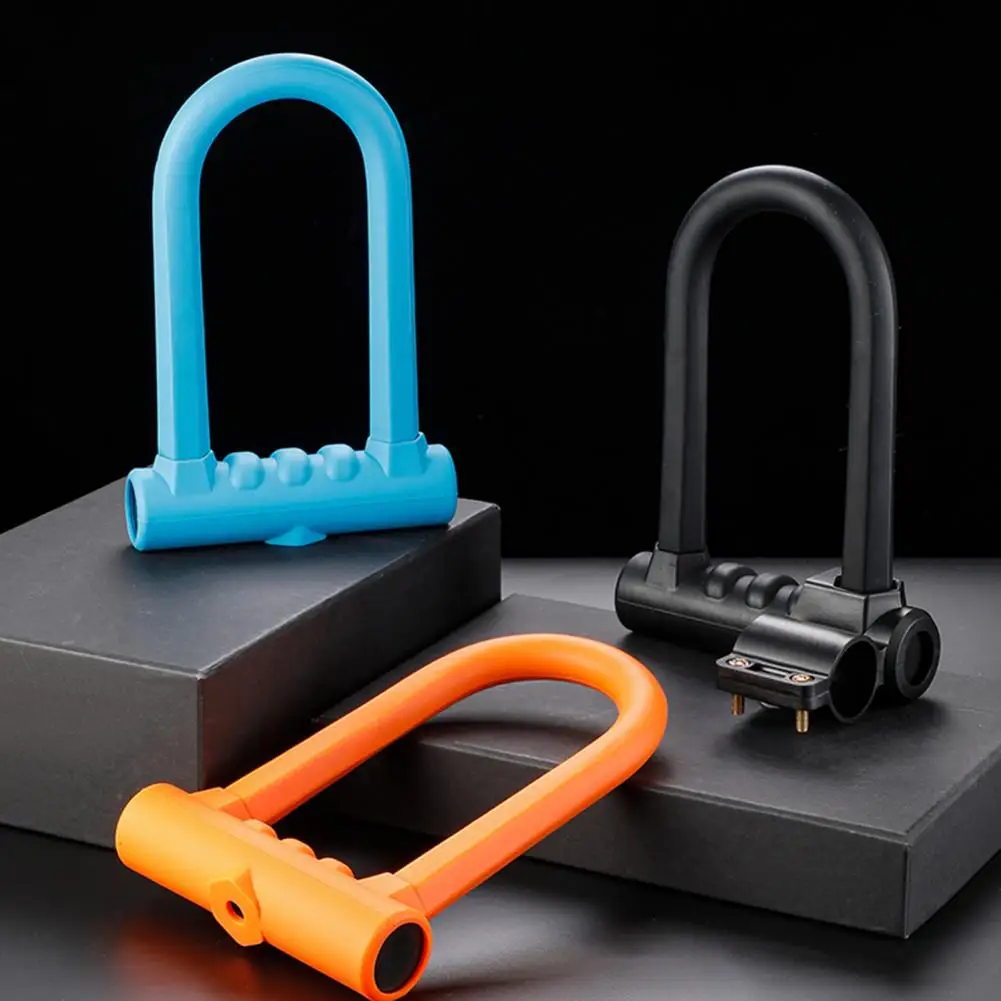 Bicycle U Lock 1 Set Practical High Strength Corrosion Resistant Bicycle U Lock MTB Road Bike Padlock Bike Accessories
Bicycle U Lock 1 Set Practical High Strength Corrosion Resistant Bicycle U Lock MTB Road Bike Padlock Bike Accessories