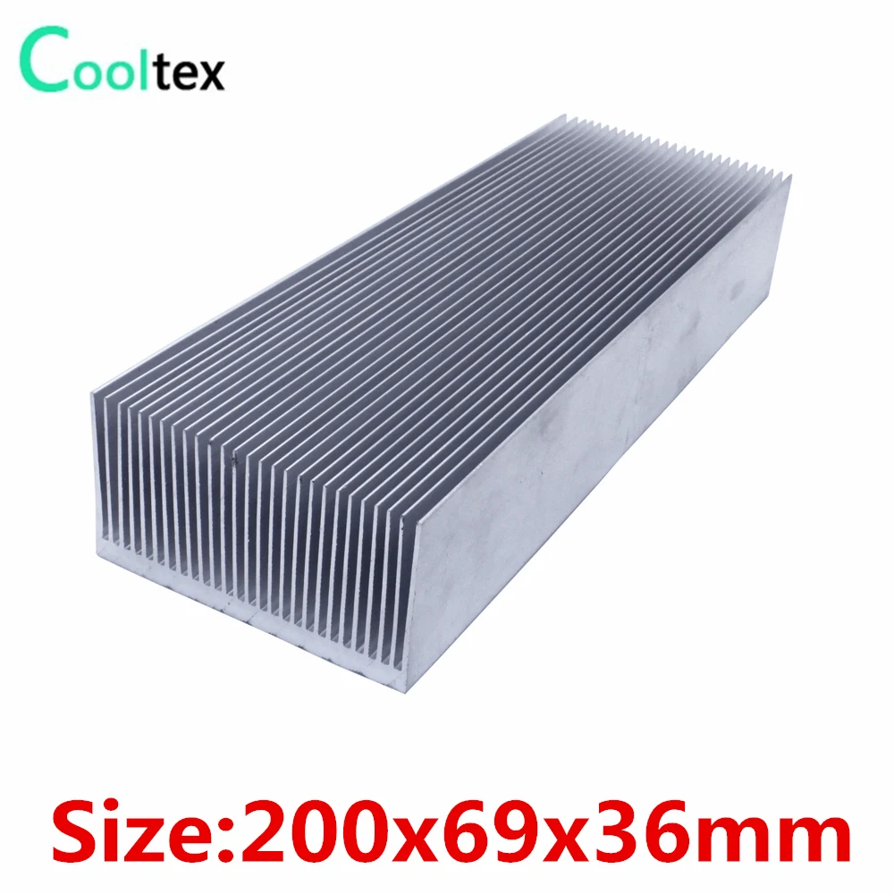 (High power) 200x69x36mm Aluminum heatsink radiator Heat Sink cooler for chip LED Electronic cooling
(High power) 200x69x36mm Aluminum heatsink radiator Heat Sink cooler for chip LED Electronic cooling