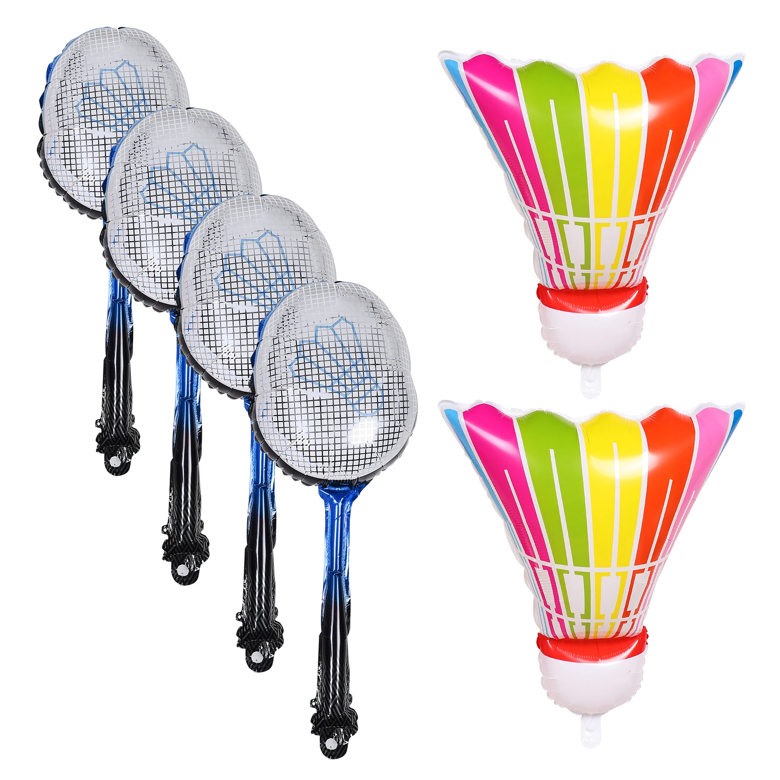 Inflatable Badminton Rackets Balloons Aluminum Foil Outdoor Shuttlecocks Birthday Party Decoration Lightweight Portable Fun
Inflatable Badminton Rackets Balloons Aluminum Foil Outdoor Shuttlecocks Birthday Party Decoration Lightweight Portable Fun